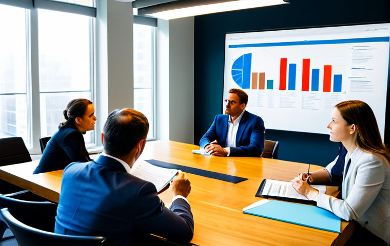 Early-Stage Valuation Meeting**

"A diverse group of venture capitalists in a modern boardroom, gathered around a polished table, reviewing financial documents and pitch decks. The atmosphere is professional and focused, with some individuals deep in thought. Soft, natural lighting. 'Understanding the Pre-Money vs. Post-Money Divide' visible on a screen in the background. Fully clothed, appropriate attire, safe for work, perfect anatomy, natural proportions, professional photography, high quality, family-friendly."

**