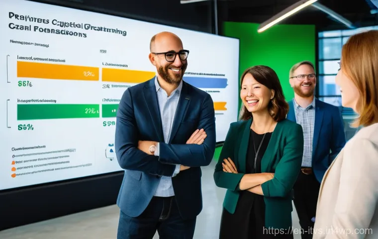 벤처 캐피탈 투자 성과 측정 방법 - **Prompt: "A high-tech venture capital office, bathed in cool, ambient light. A diverse team of anal... 벤처 캐피탈 투자 성과 측정 방법 - **Prompt: "A high-tech venture capital office, bathed in cool, ambient light. A diverse team of anal...